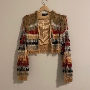 COPY - Cropped Fringe Jacket